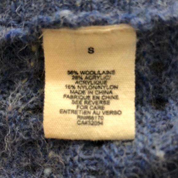 Anthropologie Blue boho sweater - Picture 7 of 7